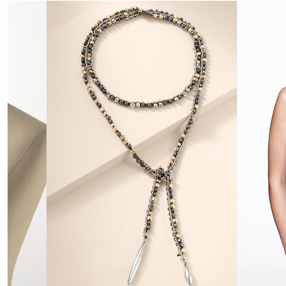 Stella & Dot Zoe Lariat Necklace